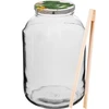Dóza 4 L, farebné viečko + vidlička alebo kliešte ['dóza', ' sklenená dóza', ' sklenený pohár', ' pohár s viečkom', ' pohár na kvasenie uhoriek', ' pohár na uhorky', ' pohár na likéry', ' dóza na likéry', ' pohár s kliešťami', ' kliešte na uhorky', ' kuchynské kliešte']