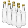 Fľaša 500 ml na vodku rovná s uzávermi - 8 ks. ['fľaše s uzávermi', ' fľaša s uzáverom', ' monopolka', ' monopolky', ' fľaša na vodku', ' fľaše na vodku', ' fľaša na džús', ' fľaše na džús', ' fľaša na likér', ' fľaše na likér', ' fľaše na alkohol', ' fľaša na alkohol', ' zlaté uzávery', ' biela fľaša', ' uzatvárateľná fľaša', ' uzatvárateľné fľaše']