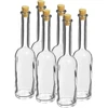 Fľaša na likér 100 ml 6 ks + 6 zátok - 6 