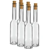 Fľaša na likér 200 ml 6 ks + 6 zátok 23/18 - 8 