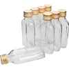 Fľaša na likéry ploskačka 100 ml + uzáver 8 ks ['fľaše', ' ploskačky', ' likéry', ' fľaše na likéry', ' fľaštičky', ' domáce nápoje', ' domáce likéry', ' ploskačka so skrutkovacím uzáverom', ' fľaša so skrutkovacím uzáverom', ' fľaštička so skrutkovacím uzáverom', ' fľaše s farebnými uzávermi', ' farebné uzávery', ' uzávery']