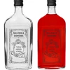 Fľaša ploskačka 500 ml so skrutkovacím uzáverom, potlač „Nalewka domowa”, 1 ks. - 8 