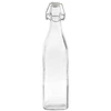 Fľaša Štvorcová s hermetickým uzáverom 0,5 L ['fľaša na alkohol', ' ozdobné fľaše na alkohol', ' sklenená fľaša na alkohol', ' fľaše na pálenku na svadbu', ' fľaša na likér', ' fľaša na víno', ' fľaše na víno', ' likér']