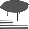 Grilovacia panvica, liatinová, fi 44 cm - 8 