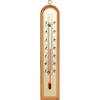 Izbový teplomer so zlatou stupnicou (-10°C do +50°C) 22cm, mix - 4 