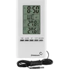 Meteorologická stanica – elektronická, sonda, biela - 11 