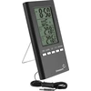 Meteorologická stanica – elektronická, sonda, čierna - 13 