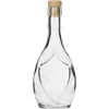 Ozdobná fľaša ICONA 250 ml, s hríbikovou korkovou zátkou, 1 ks - 13 
