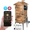 Udiareň s Wi‑Fi, 200 L – dragON WOOD 100IQ s elektrickým vykurovacím modulom a regulátorom, vykurovaná drevom - 8 