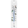 Univerzálny teplomer s grafikou - vtáky (-30°C do +50°C) 20cm ['univerzálny teplomer', ' teplomer z plastu', ' teplomer čitateľná stupnica', ' teplomer s dvojitou stupnicou', ' teplomer do miestností s vysokou vlhkosťou', ' vnútorný-vonkajší teplomer', ' teplomer s farebnou potlačou']