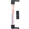 Vonkajší teplomer antracitový (-60°C do +50°C) 23cm ['teplomer za oknom', ' aká teplota']