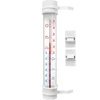 Vonkajší teplomer biely (-50°C do +50°C) 27cm ['teplomer za oknom', ' aká teplota']