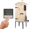 Záhradná drevená údiareň 200 l – dragON Wood 100E s elektrickým vykurovacím modulom a riadiacou jednotkou ['údenie', ' ľahko ovládateľné údiarne', ' elektrická údiareň', ' údiareň s ovládacím panelom', ' výhody údenia s riadiacou jednotkou', ' drevená údiareň', ' záhradná údiareň', ' najlepšia údiareň', ' údiareň s riadiacou jednotkou', ' domáce údeniny', ' údiareň 200 l', ' vysoká údiareň', ' priestranná údiareň', ' údiareň s dymogenerátorom', ' údenie dymom', ' generátor dymu na údenie', ' štiepky na údenie', ' novinky na údenie', ' profesionálne údenie']