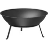Záhradné ohnisko s roštom, Ø55 cm, okrúhle, misa - 3 