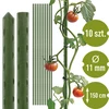 Záhradné tyčky Bioogród – oceľové povlečené, 1,5 m, fi 11 mm, 10 ks - 3 