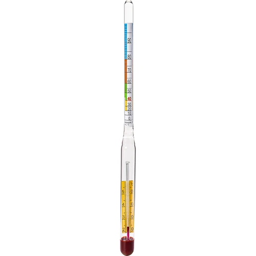 Alkoholometer s teplomerom - 2