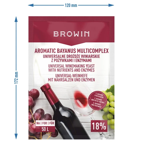 Aromatic Bayanus Multicomplex štartovacia sada na víno, 40 g - 4