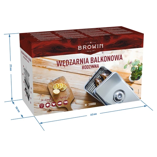 Balkónová udiareň - RODINNÁ - 7