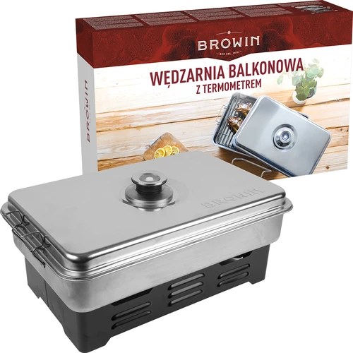 Balkónová udiareň s teplomerom - 8