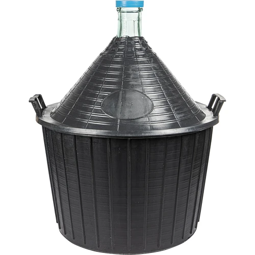 Balón na víno 54 L v plastovom koši