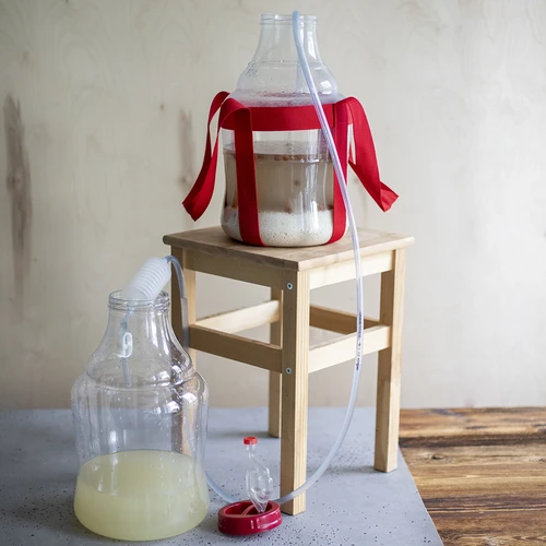Balón na víno ľahký, nerozbitný, s popruhmi, 10 L - 16