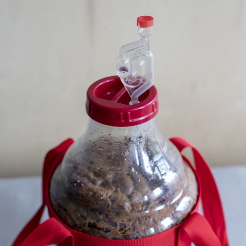 Balón na víno ľahký, nerozbitný, s popruhmi, 10 L - 14