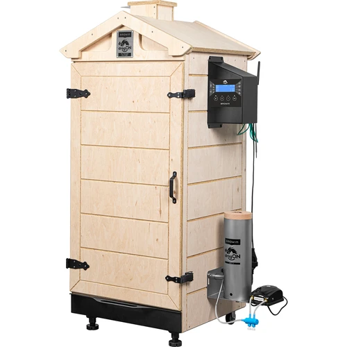 Bezrámová udiareň dragON PLYWOOD NATURE s Wi‑Fi ovládačom, 200 l - 2