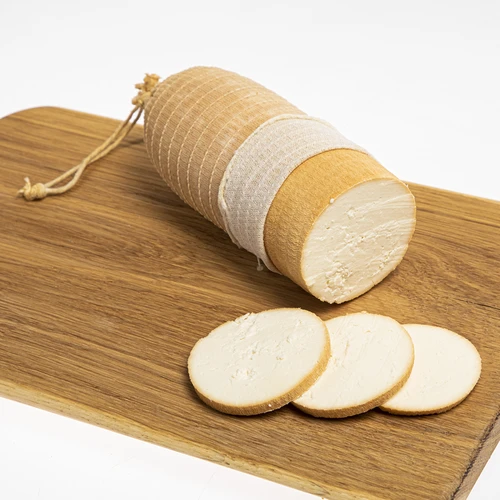 Biela údenárska sieťka s rozmermi 12,5 cm x 5 m, s tepelnou odolnosťou do 220°C - typ B - 8