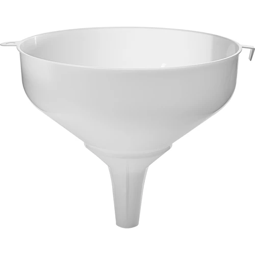 Biely plastový lievik fi 25cm