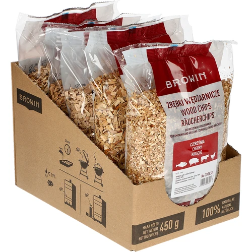 Čerešňové štiepky na údenie/grilovanie, 450 g, trieda 2 - 2