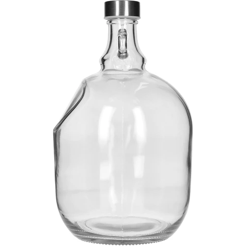 Dáma Demižón 3 L, s kovovým uzáverom fi 43 mm a držadlom - 2