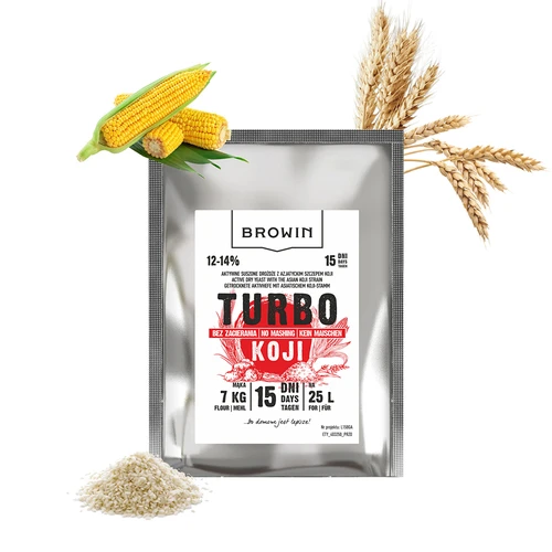 Destilačné kvasnice Turbo Koji, 50 g (bez rmutovania!) - 4