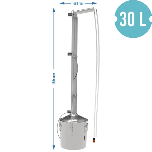 Destilátor Hawkstill Aabratek 1.0 Elektrický, 30 L - 17