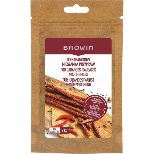Domáca na kabanosy - zmes bylín a korenia, 30 g
