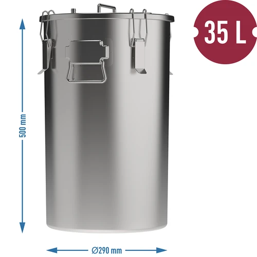 Domáca udiareň v hrnci, 35 L, na plynový sporák - 8