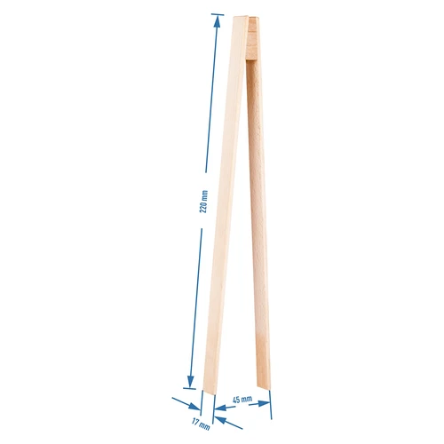 Drevené kliešte, 22 cm - 2