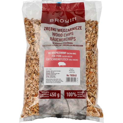 Štiepky na údenie/grilovanie, 70% jelša + 30% buk, 450 g, trieda 8