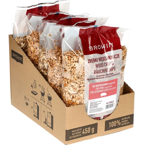 Štiepky na údenie/grilovanie, 70% jelša + 30% buk, 450 g, trieda 8 - 2