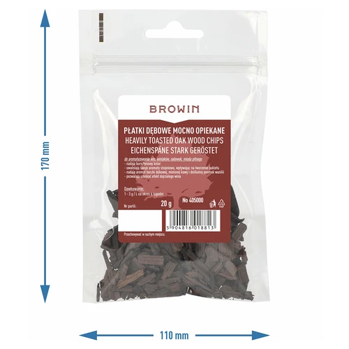Dubové lupienky silno opekané, 20 g - 7