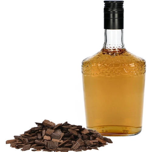 Dubové vločky silno opekané na aromatizáciu alkoholov (whisky, bourbon, brandy, koňak, pivo), 50 g - 5