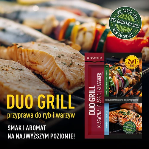 Duo Grill Klasická na ryby a zeleninu - zmes korenín 2 v 1, 2 x 12 g - 5