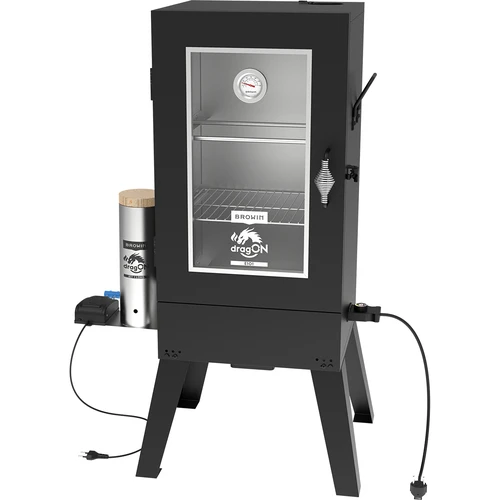 Elektrická udiareň dragON E101 s generátorom dymu, 70 L - 3