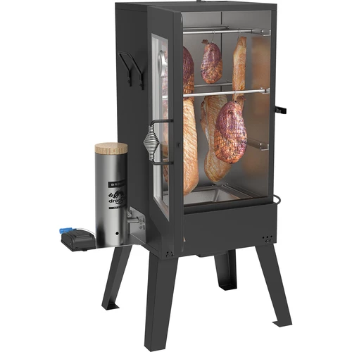 Elektrická udiareň dragON E101 s generátorom dymu, 70 L - 4