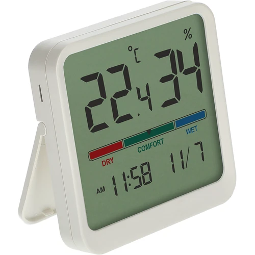 Elektronický izbový teplomer, biely - 3