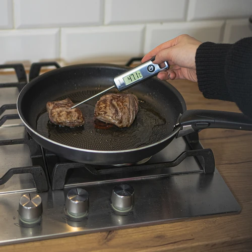 Elektronický kuchynský teplomer, LCD (-50°C do +200°C) - 8