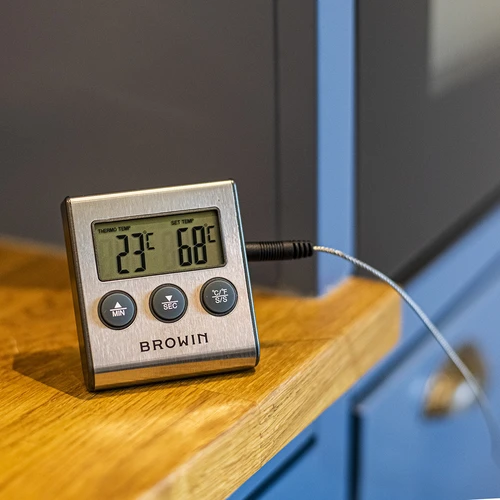 Elektronický kuchynský teplomer so sondou (0°C do 250°C) - 12