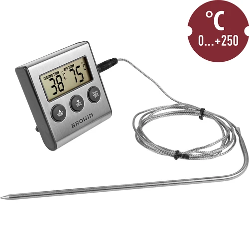 Elektronický kuchynský teplomer so sondou (0°C do 250°C) - 3