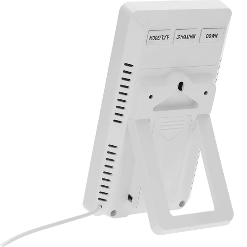 Elektronický teplomer značky Soens – so sondou, biely - 4