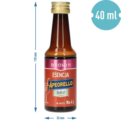 Esencia Apeorello Dolce na 4 l, 40 ml - 5