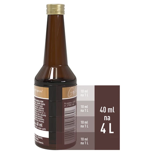 Esencia Gold s príchuťou Jamaica Rum na 4 L, 40 ml - 6